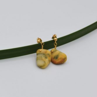 SOLE | Boucles d'oreilles marbre bijouterie éthique